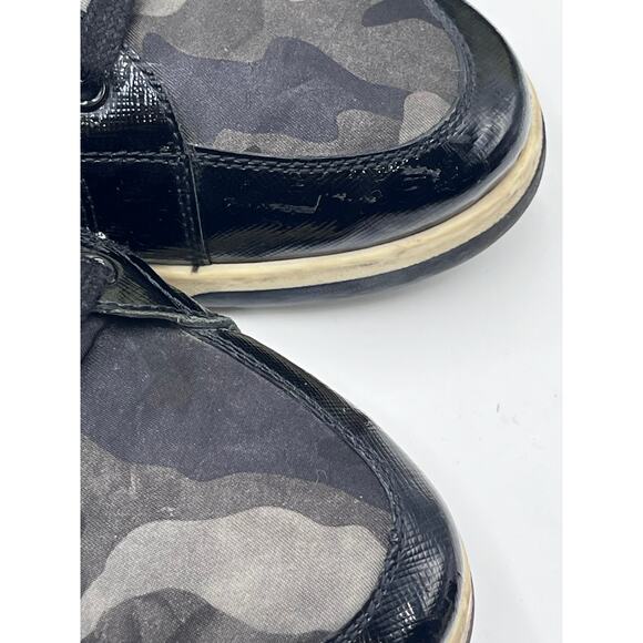 Prada Mens Green Black Gray Leather Accent Camo Trainers Sneakers Sz 41/M8/W9.5‎ main image 8
